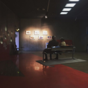 Exposition NORD SUD lors des racontars du numérique, Médiathèque André Malraux, 2018