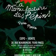 Expo-vente à la galerie Beaurepaire à Paris avec la manufacture des pépins.